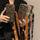 The Street Style Collection — Monogram Wallet iPhone Case with Crossbody Strap