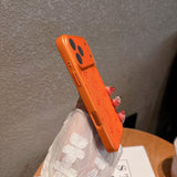 The Tangerine Monogram iPhone Case