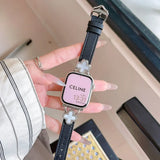 Metal Leather Strap for Apple Watch