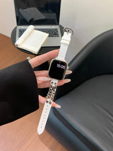 Slim Leather Strap For Apple Watch