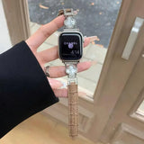 Metal Leather Strap for Apple Watch