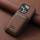 Leather Magnetic Case with Wallet For iPhone Series