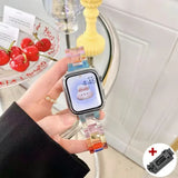Resin Rainbow Strap for Apple Watch Series