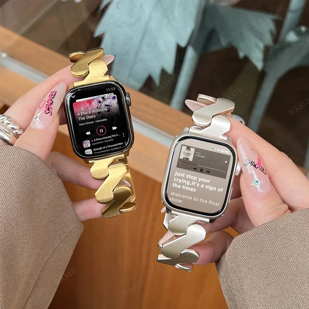 Stainless Steel Strap For Apple Watch Series