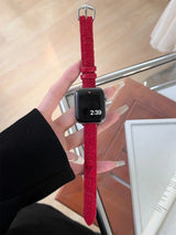 Slim Leather Strap For Apple Watch