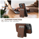 Leather Magnetic Case with Wallet For iPhone Series