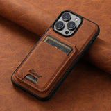 Leather Magnetic Case with Wallet For iPhone Series
