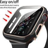 Tempered Glass Cover For Apple Watch Series