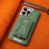 Leather Case with Wallet Stand For iPhone