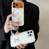 Crystal Monogram Case — Clear Elegance with a Sparkling Touch
