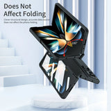 BEIPHONE™｜Plating Leather Stand Case for Samsung Galaxy Z Fold 6