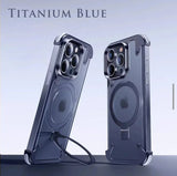 Frosted Matte Magnetic Phone Shell for iPhone
