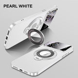 Large Window Folding Stand Holder Magsafe Case for iPhone