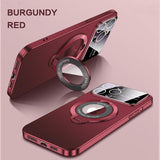 Large Window Folding Stand Holder Magsafe Case for iPhone