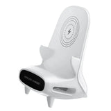 Magnetic Wireless Charger Stand Holder - 15W Desktop Dock Mount