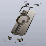 Natural Titanium Frameless Case for iPhone