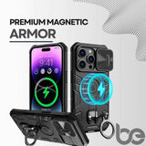 Premium Magnetic Armor pro case for iPhone