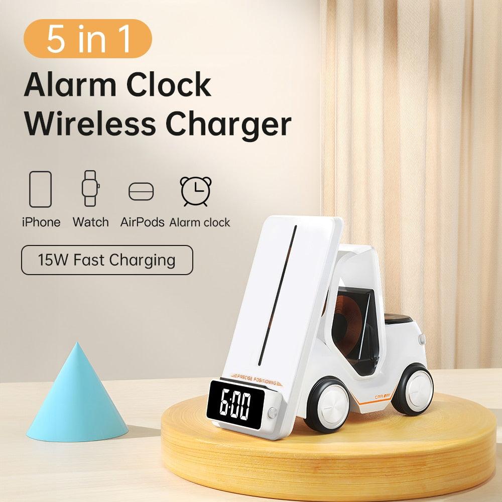 The Ultimate 5-in-1 Charging for iPhone 15 & 14 & 13