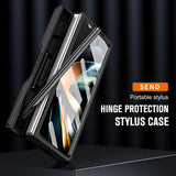 Ultimate Shockproof Case with S Pen Holder for Samsung Galaxy Z Fold 5 – Premium Protection and Functionality